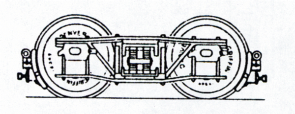 Caboose - DRGW Style -- 3' 7" Wheelbase