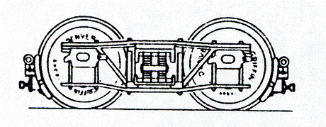 Caboose - DRGW Style -- 3' 7" Wheelbase