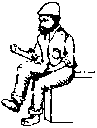 Cast Metal Figure -- Plymouth Engineer