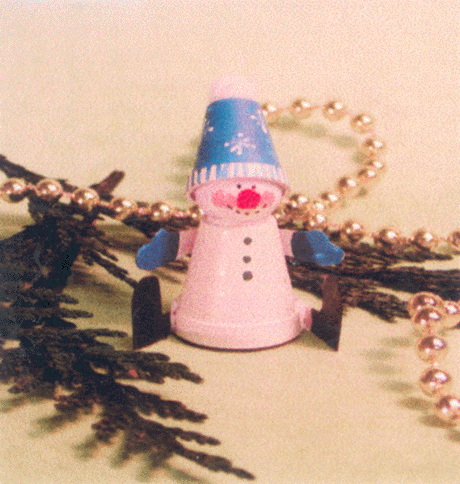 Mini Project Kits for Dollhouse - Scale 1/2" or 1"  1.3cm or 2.5cm -- Snow Guy