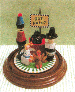 Flower Pot Heads w/Dome pkg(5)