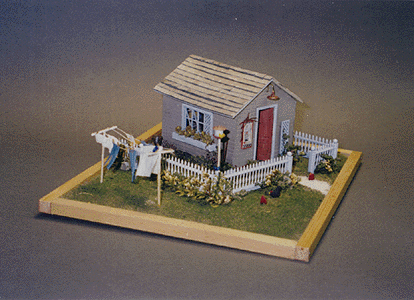 "Grand Little Projects" 1/4" Scale kit for Miniature Workshop -- Granny's Garden