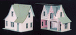 The Crossings Series - Doll's Dollhouse for 1" (1/12) Scale -- The Sweetbriar