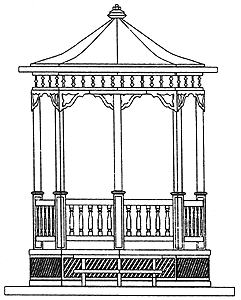 Detail Kit For Display Dome #300-3450 (Sold Separately) -- Gazebo Kit