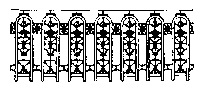 Balcony Railings -- Wells Fargo