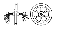 Cable Sheave w/Bearings -- 24" Diameter