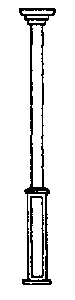 Square Porch Posts -- 97" High