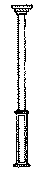 Square Porch Posts -- 97" High