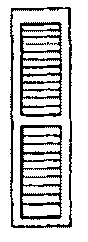 Louvered Window Shutters -- Scale 13 x 48"  33 x 122cm pkg(8)