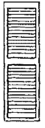 Louvered Window Shutters -- 15 x 87"