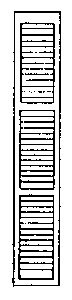 Louvered Window Shutters -- 18-1/2 x 64"  47 x 163cm pkg(8)