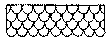 Scalloped Shingles -- 3 x 5" Sheets