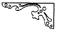 Porch Brackets pkg(8)