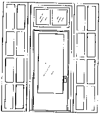 Door & Frame -- Single; 50 x 115"