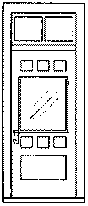 Door w/Transom; Denver & Rio Grande Western Type pkg(2)