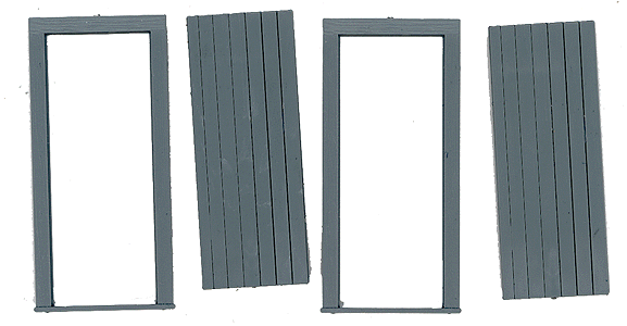 Door - Planked 30 x 66" -- With Z-Brace pkg(2)