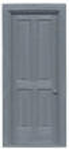 Station or House Entry Door w/Frame -- pkg(2)
