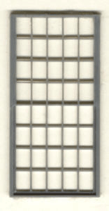 Double-Hung Windows -- 40-Pane - Scale 60 x 120"  152 x 305cm pkg(3)