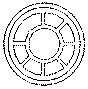 Round Windows for Masonry Buildings -- Four-Pane, 42" Diameter