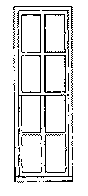 Windows for Masonry Buildings w/Sliding Lower Sash -- 2'-5" x 7'-6"