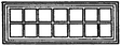 Recessed/Skylight Windows -- 100 x 36"