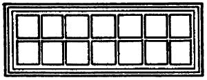 Recessed/Skylight Windows -- 100 x 36"