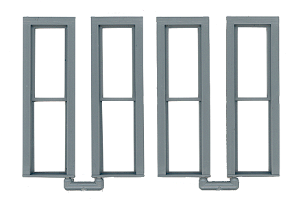 Double-Hung Windows -- Narrow; 2 Over 2 18 x 78" pkg(4)
