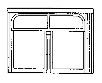 Double Winodws -- Hall Scott pkg(12)