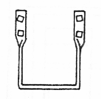Steps -- Stirrup Type for Freight Cars