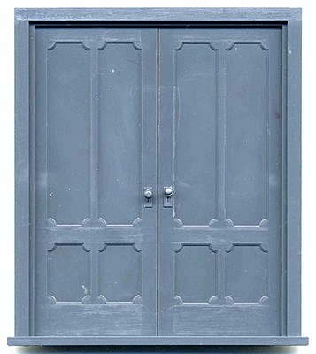 Door Double w/Frame Victorian 4 Panel