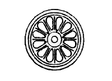 20" Pressed Steel Railcar Wheels -- Sheffield
