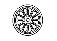 20" Pressed Steel Railcar Wheels -- Sheffield