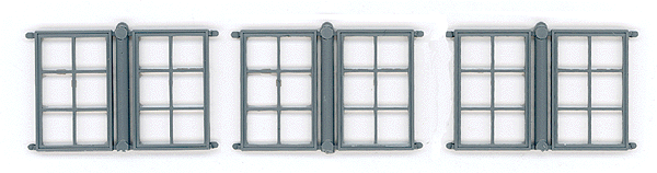 6-Light Masonry Windows -- Scale 39 x 60" pkg(4)