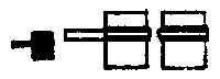 Stake Pocket w/2 U-Bolts -- Plastic pkg(24)