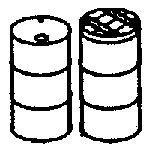 Drums & Lids -- 55-Gallon  126L pkg(12)