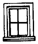 Windows -- For Outfit (Work Train) Cars pkg(8)