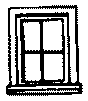 Windows -- For Outfit (Work Train) Cars pkg(8)