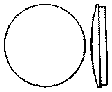 UTLX 77" Tank Car Ends pkg(2)