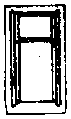 Window -- Narrow for DRGW Coach pkg(30)