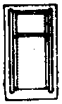 Window -- Narrow for DRGW Coach pkg(30)