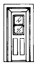 Door -- DRGW Coach Ends