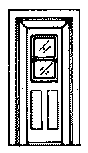 Door -- DRGW Coach Ends