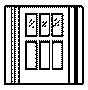 Door -- DRGW Combine/Baggage Cars pkg(4)