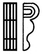 Corbels -- Double-S, 26"  66cm High pkg(24)