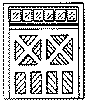 Door pkg(3) -- Baggage Room on DRGW Stations
