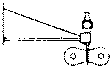 Train Order Signal (Plastic Kit) -- Rotary-type Station Orderboard