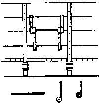 Hinge Set for Side Dump Gondolas