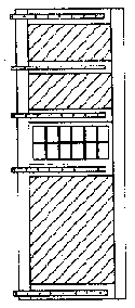 Door -- Roundhouse 14'6" x 19' w/Windows & Hinges
