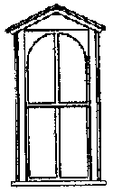 Windows -- Peak Cap - Scale 41 x 90"  104 x 229cm pkg(8)