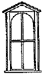 Windows -- Peak Cap - Scale 41 x 90"  104 x 229cm pkg(8)